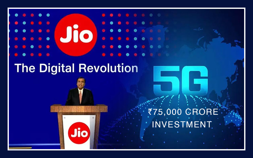 Jio expansion with 75,000 crore investment