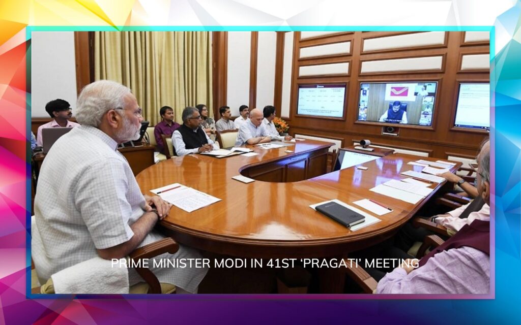 Modi in Pragati meeting